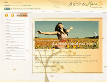 Tablet Screenshot of eljardindehana.com